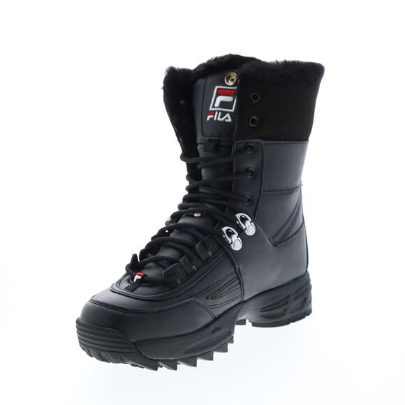 Fila Womens Disruptor Boot Black Boots (NWT) - Picture 4 of 7